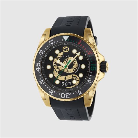 gucci divers watch|gucci dive snake watch.